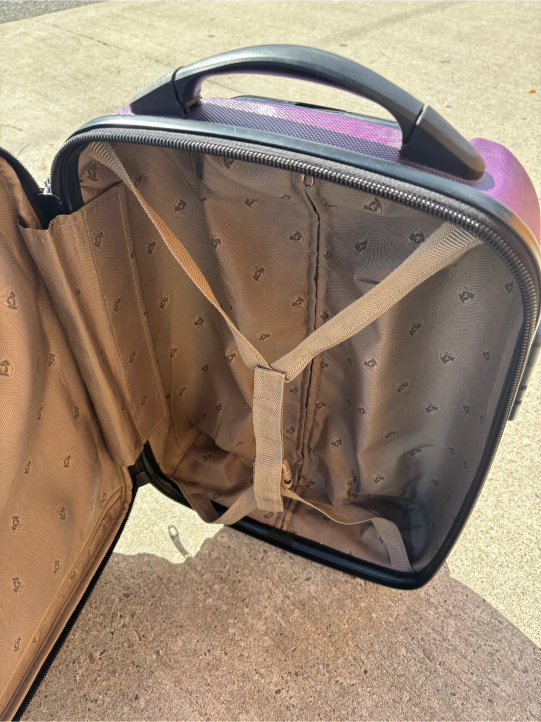 Heys Lightweight Pro Carry-on Luggage - Purple - photo 5