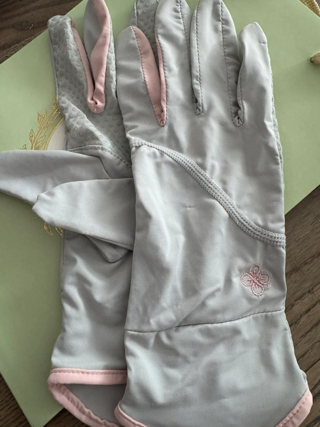 S- Golf gloves / Driving Gloves Pink Accents - photo 3