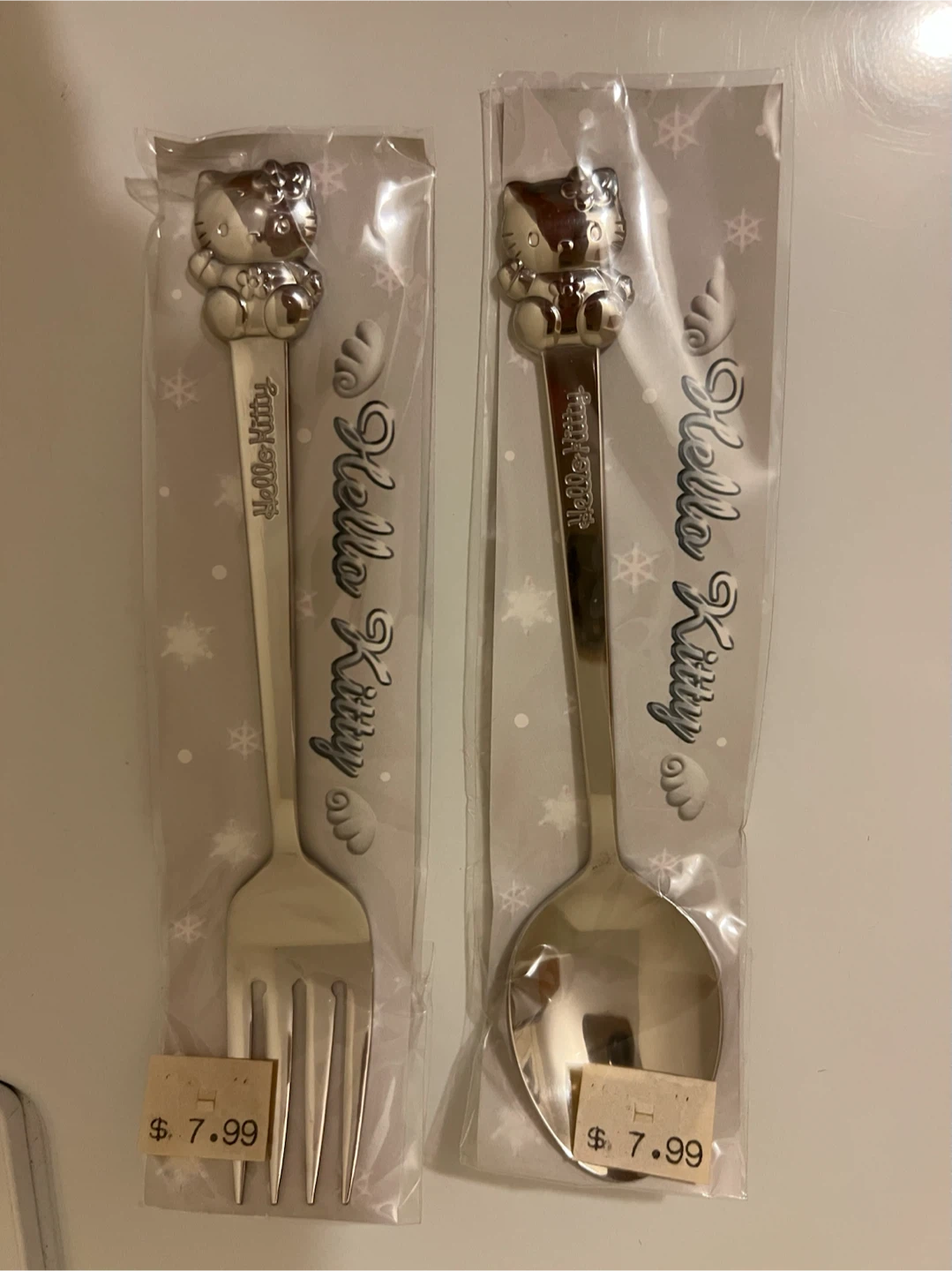Sanrio Hello Kitty Fork and Spoon Set