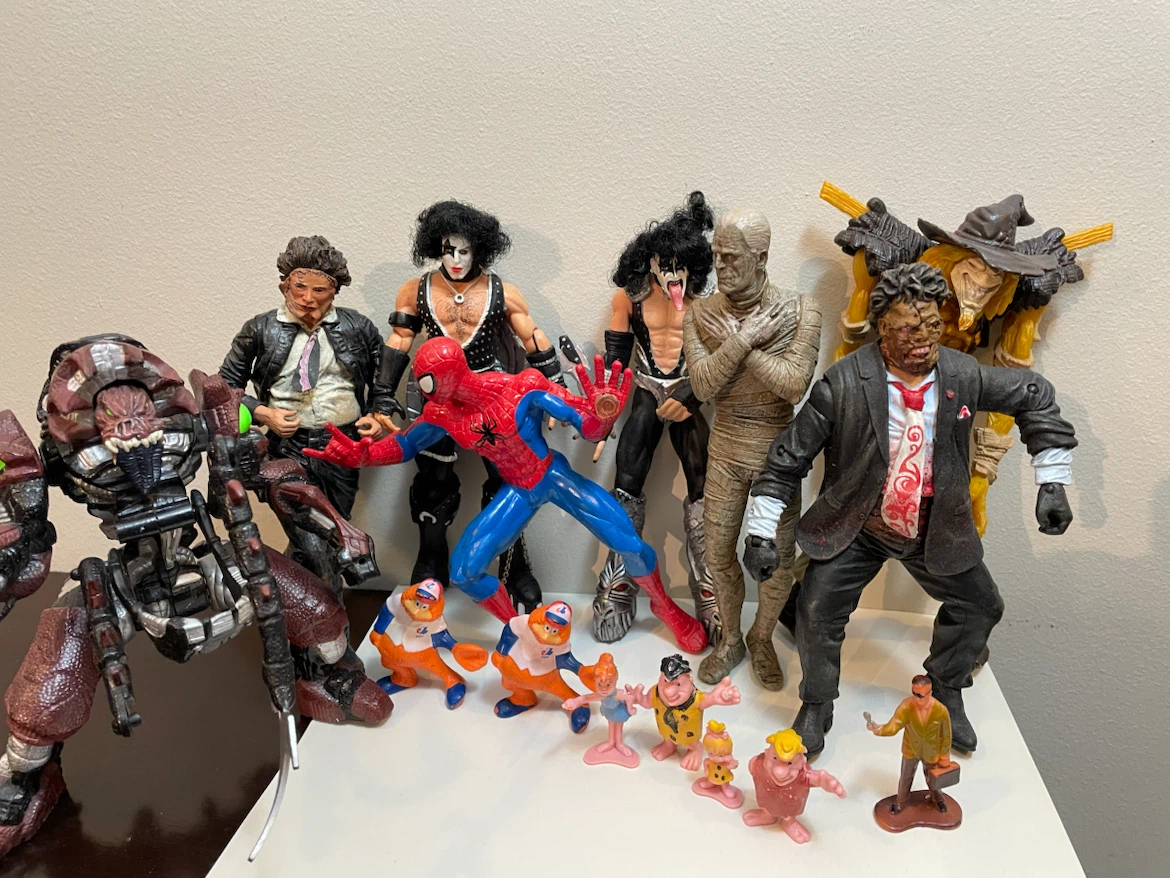 Assorted Action Figure and Collectible Lot