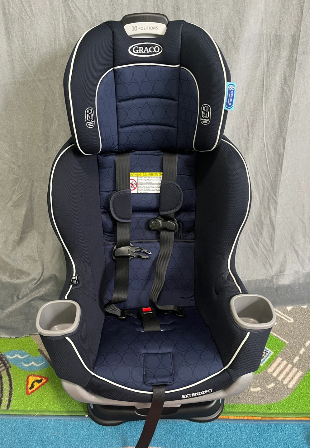 Graco Extend2Fit Convertible car seat - photo 2