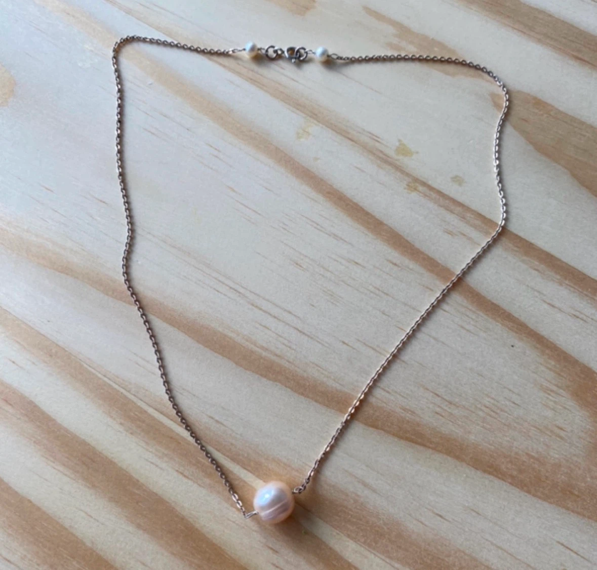 Single Pearl Necklace