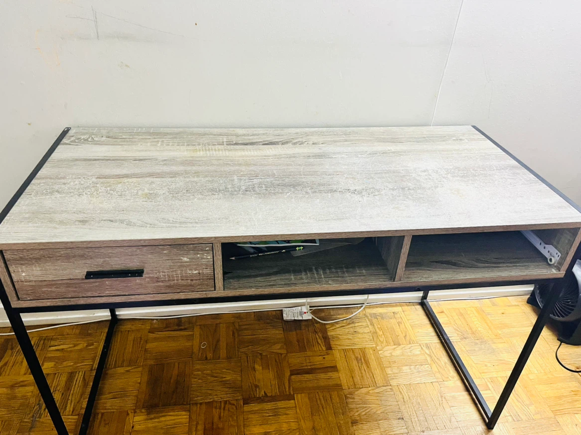 Industrial Style Wooden Desk