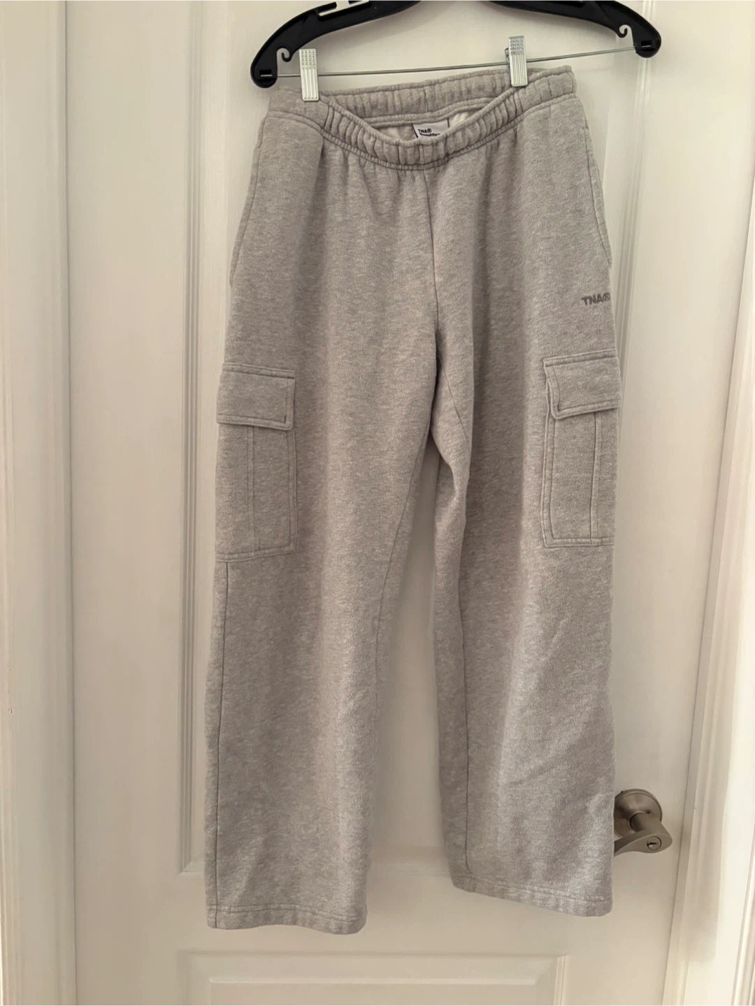 TNA Grey Cargo Sweatpants xs