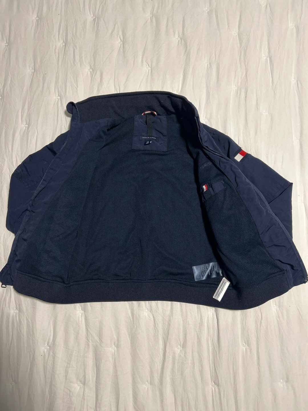 Tommy Hilfiger Navy Blue Bomber Jacket - photo 2