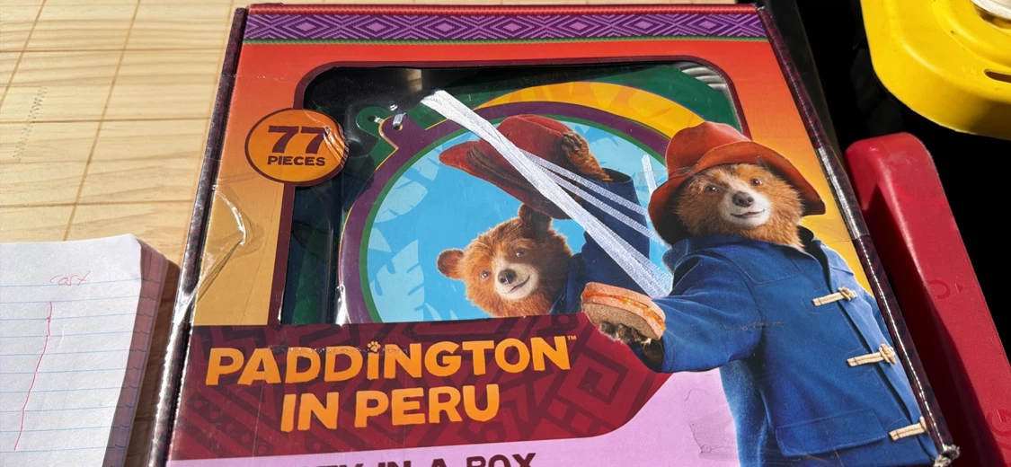 Paddington in Peru 77-Piece Party in a Box Set