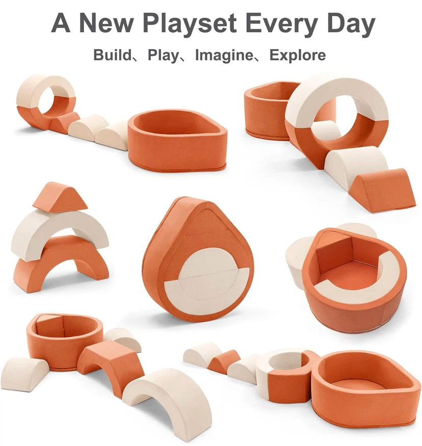 New 7-Piece Baby Foam Climbing Blocks - photo 5