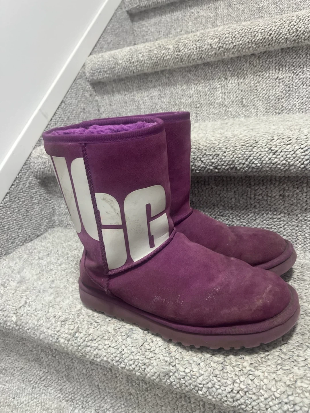 UGG Purple Classic Boots