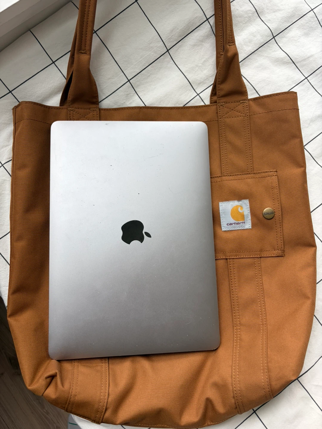 Carhartt Brown unisex Tote Bag - photo 5