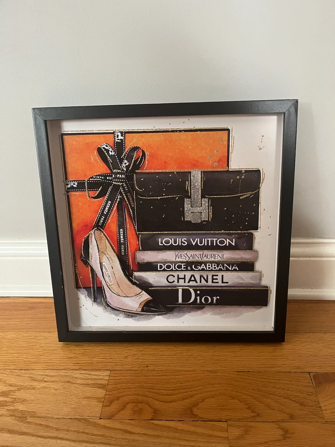 Fashion-Themed Wall Art Print