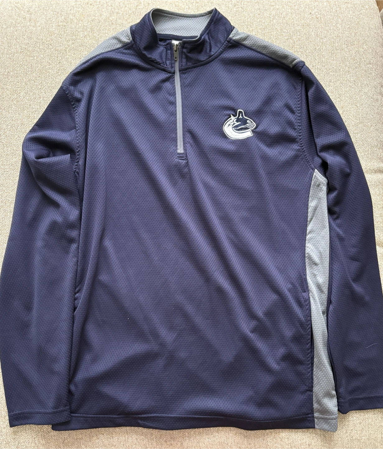 Vancouver Canucks 1/4 Zip Pullover