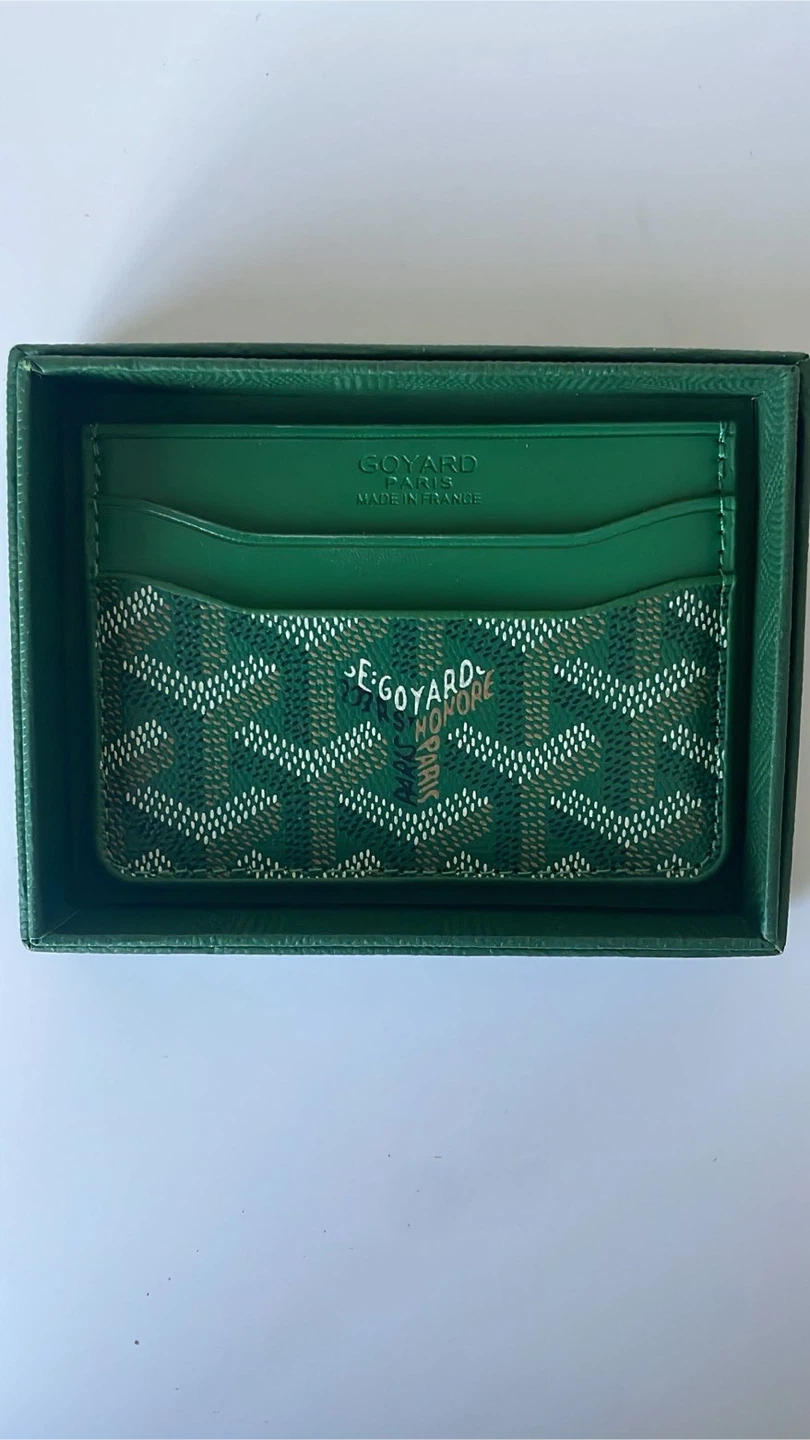 Goyard Saint Sulpice Green Card Holder - photo 3