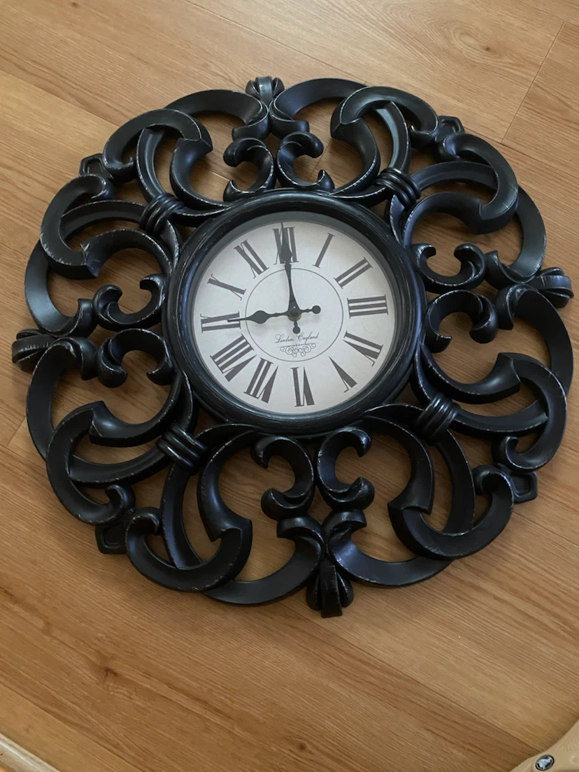 Decorative Black Wall Clock