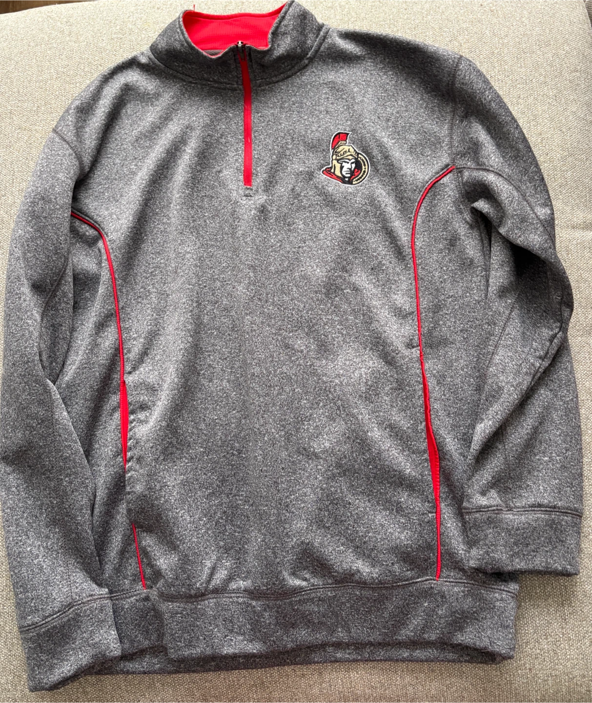 Ottawa Senators Quarter-Zip Pullover