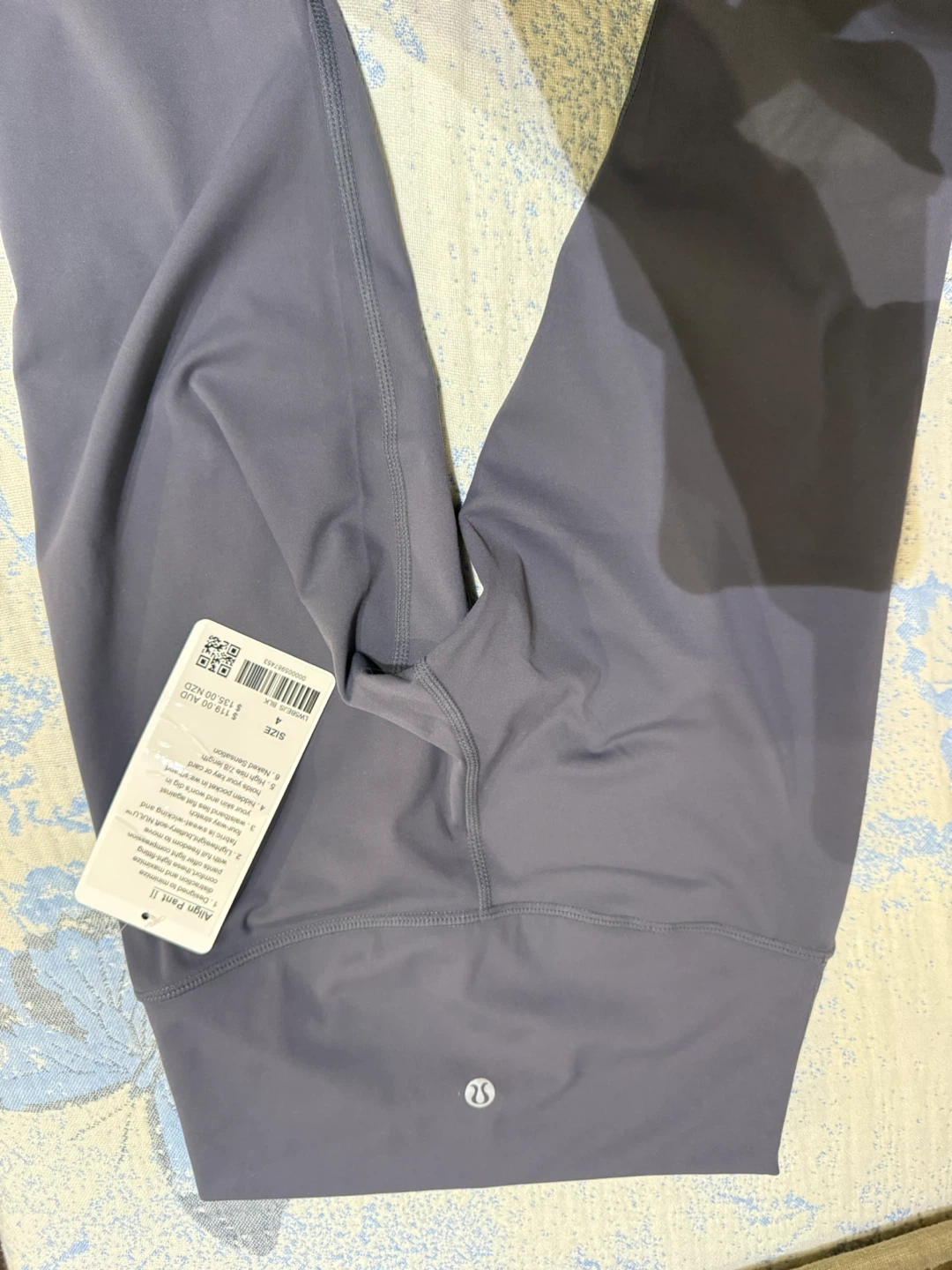 NEW Lululemon Align High-Rise Leggings – NWT – Grey Purple - photo 2