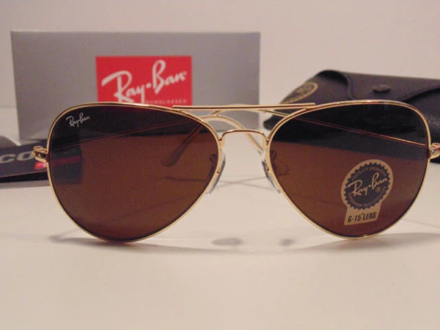 Brand New Unisex Rayban Aviator Sunglasses