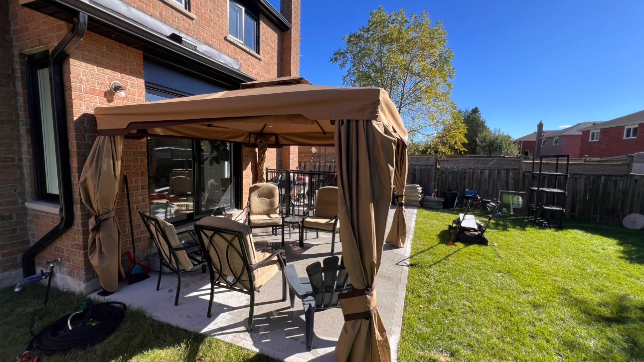 Angelina Sunshelter 10'x10' beige & brown - photo 3