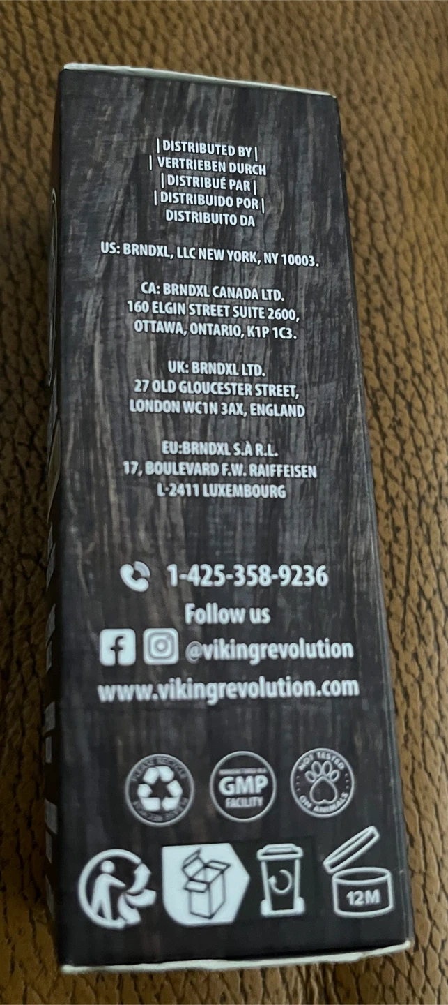 Viking Revolution Spiced Vanilla Beard Oil 30ml - photo 3