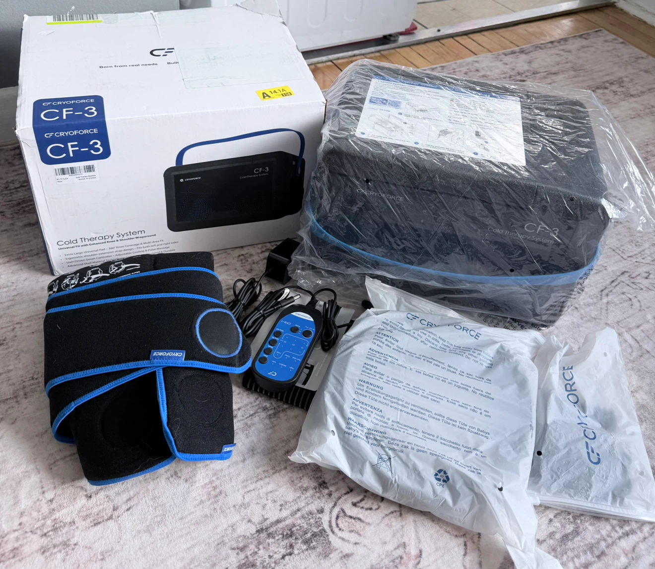 Pro Cold Therapy Machine, 12.7QT Large-Capacity Ice Therapy