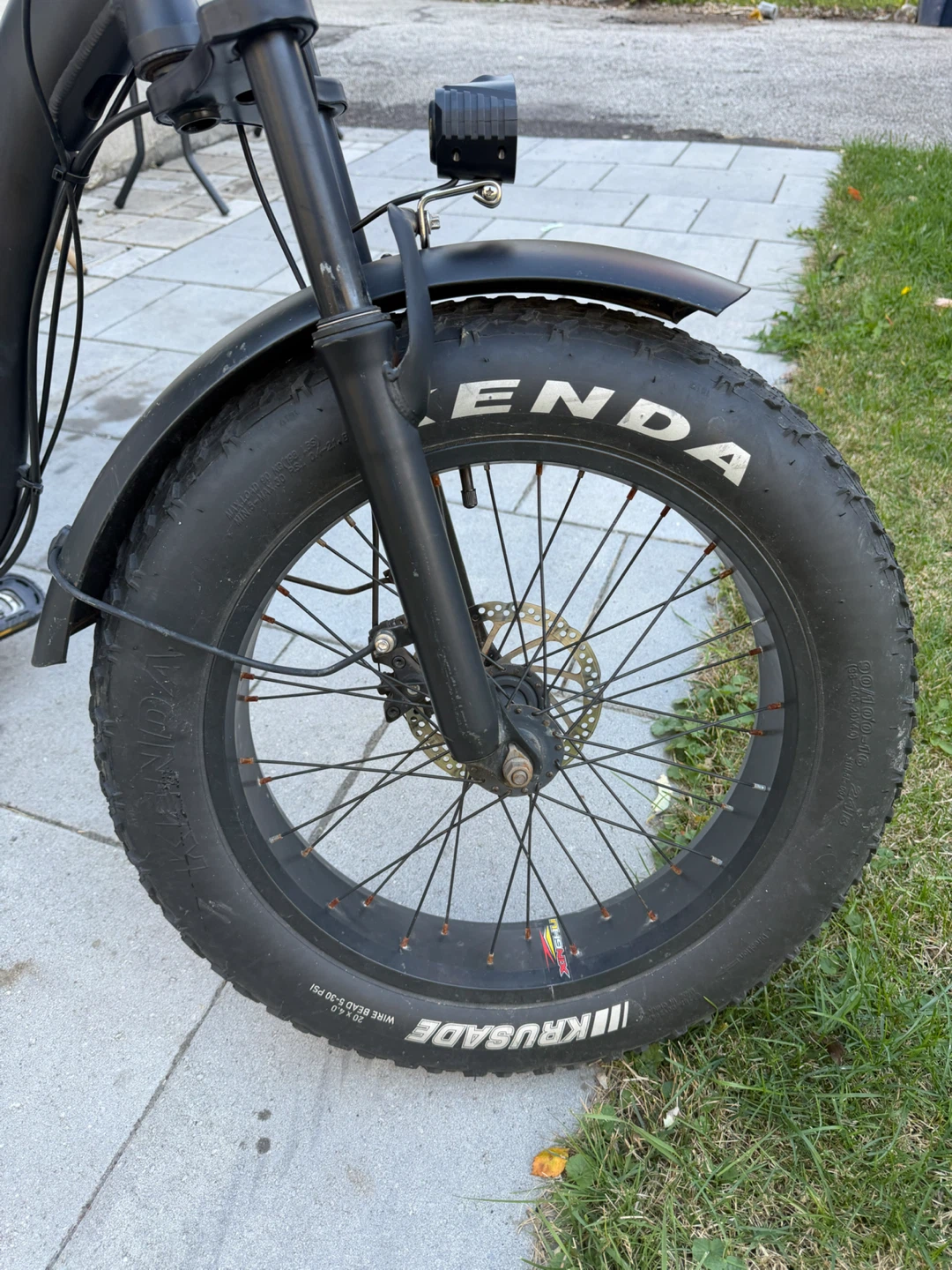 TankX Folding Fat Tire Electric Bike - photo 3