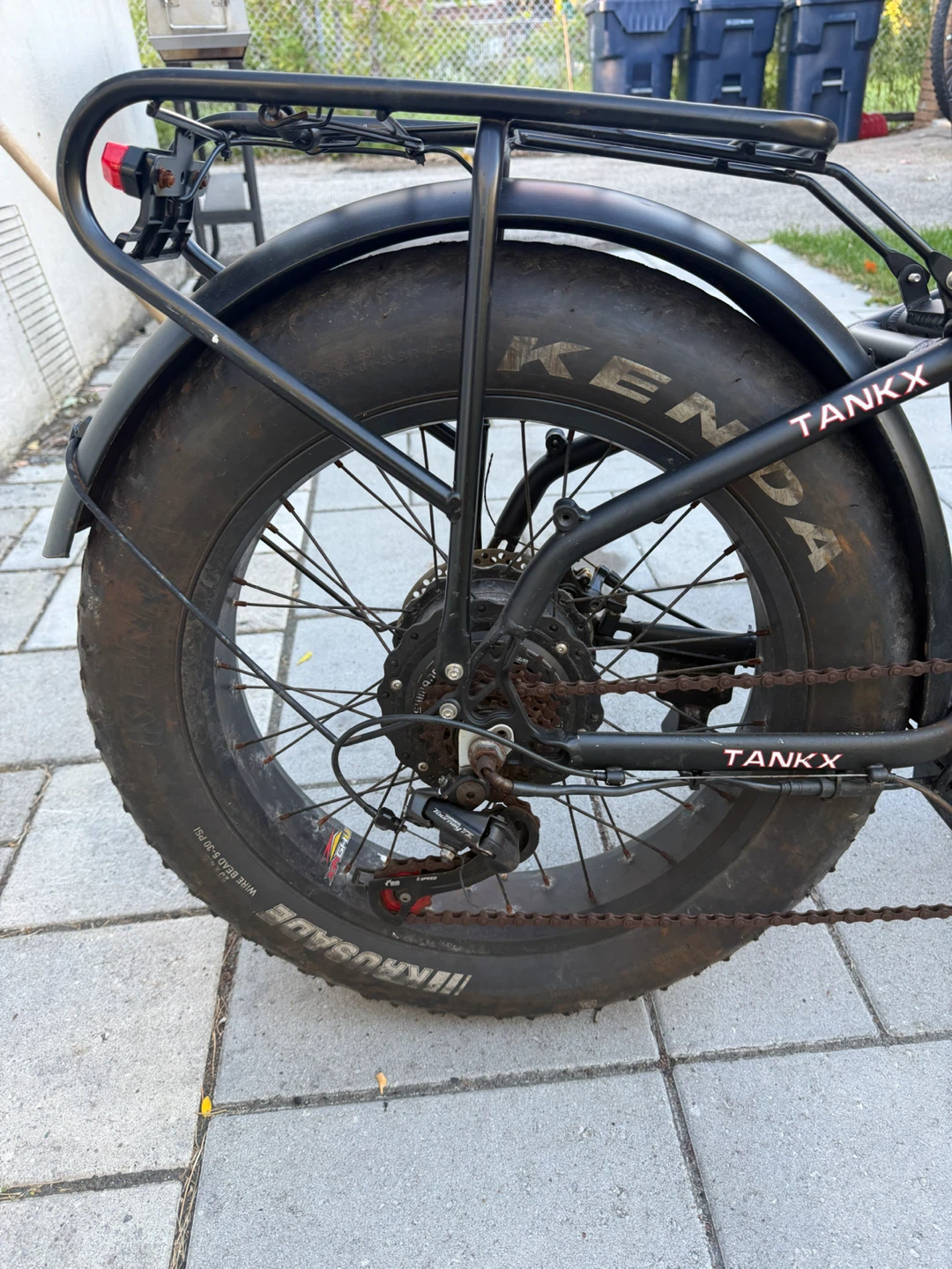 TankX Folding Fat Tire Electric Bike - photo 5