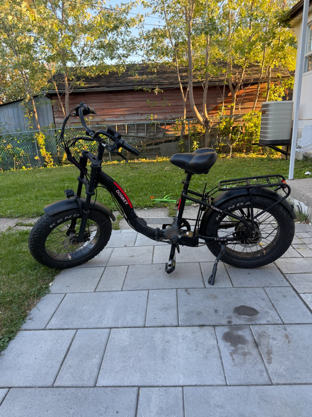 TankX Folding Fat Tire Electric Bike