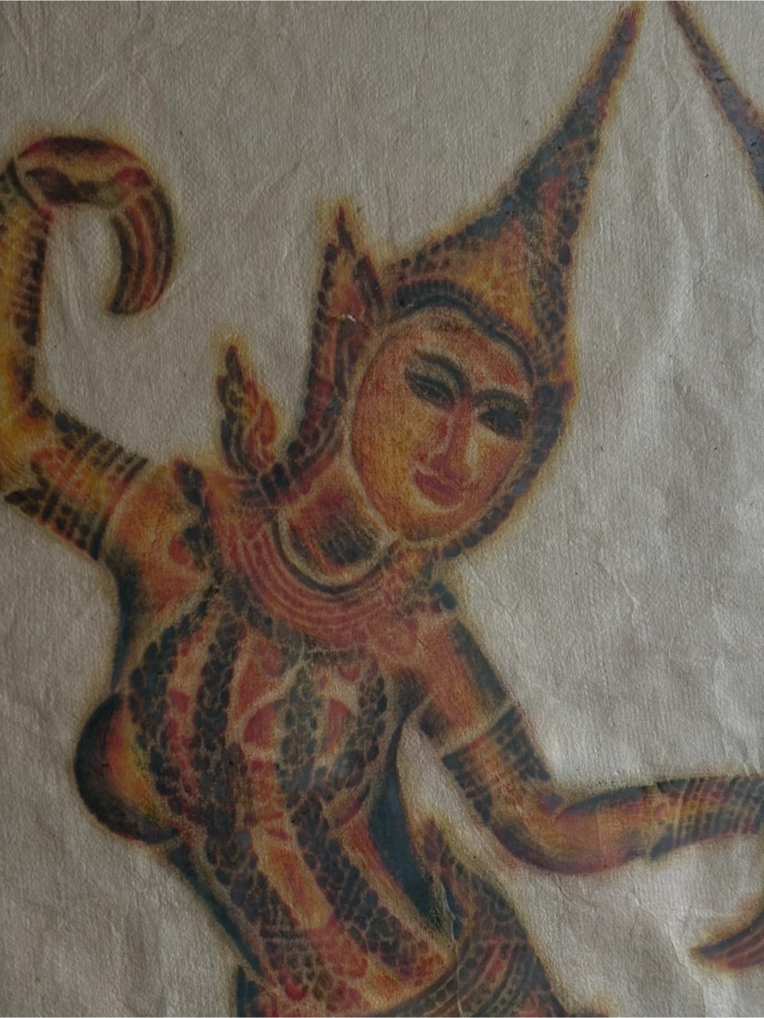 Framed Traditional Thai Dancer Art Print - photo 2