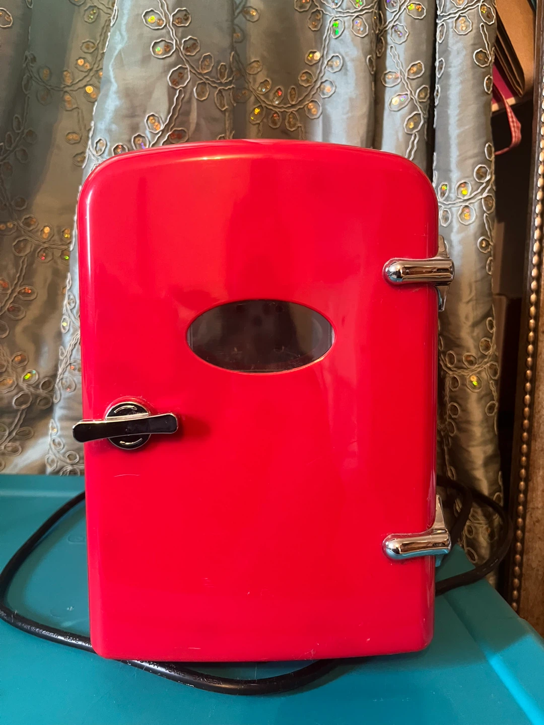 Portable Red Mini Fridge