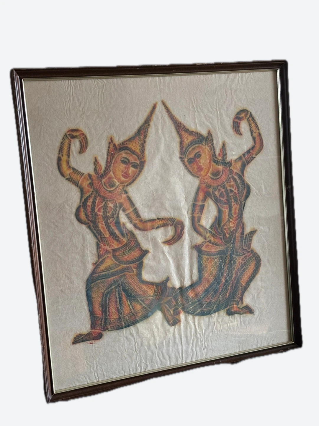 Framed Traditional Thai Dancer Art Print