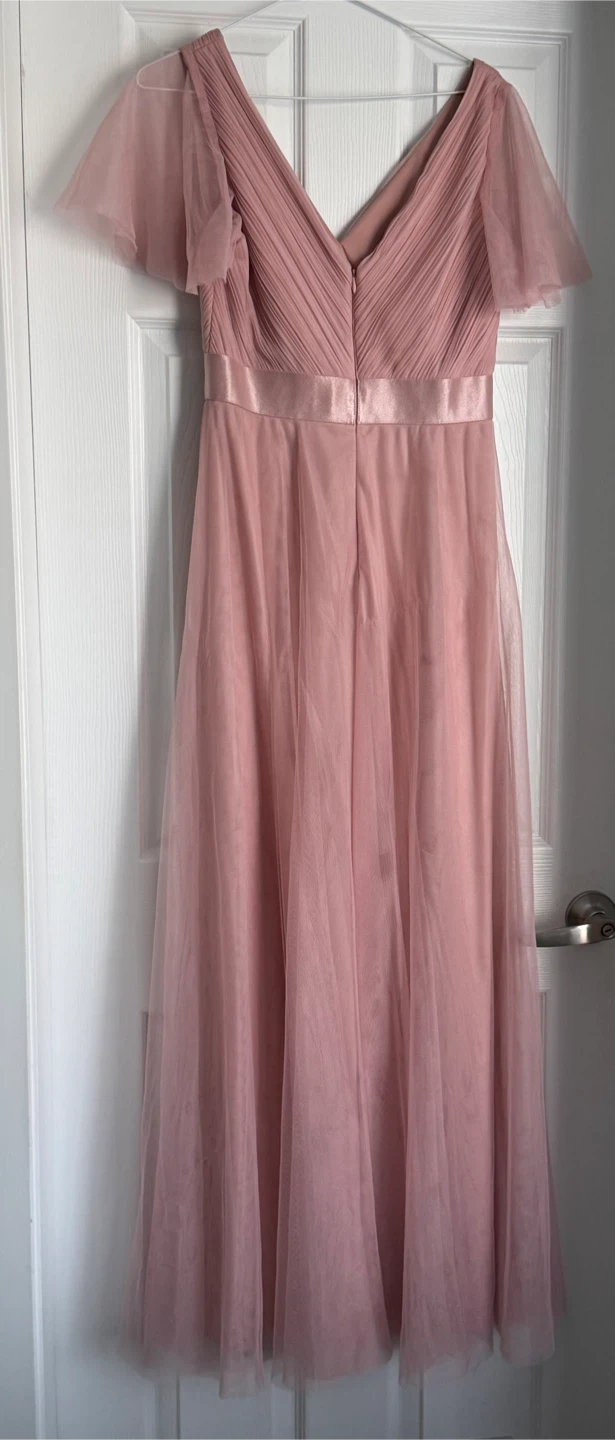 Pink Tulle Maxi Dress - photo 3