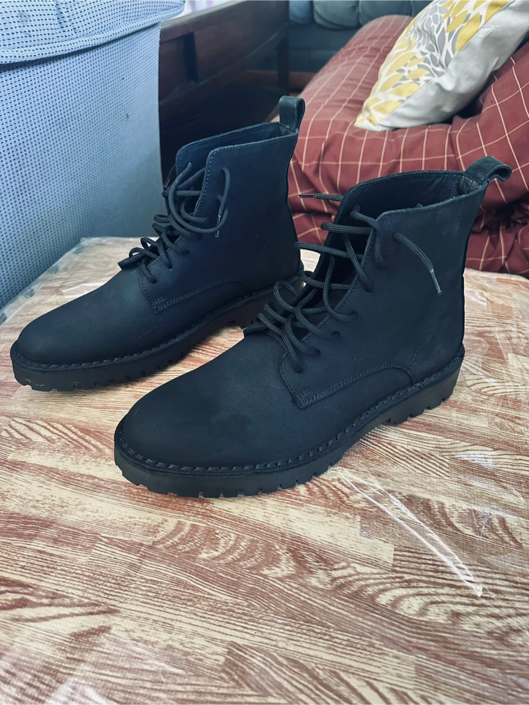 Selected Homme Black Leather Boots - photo 4
