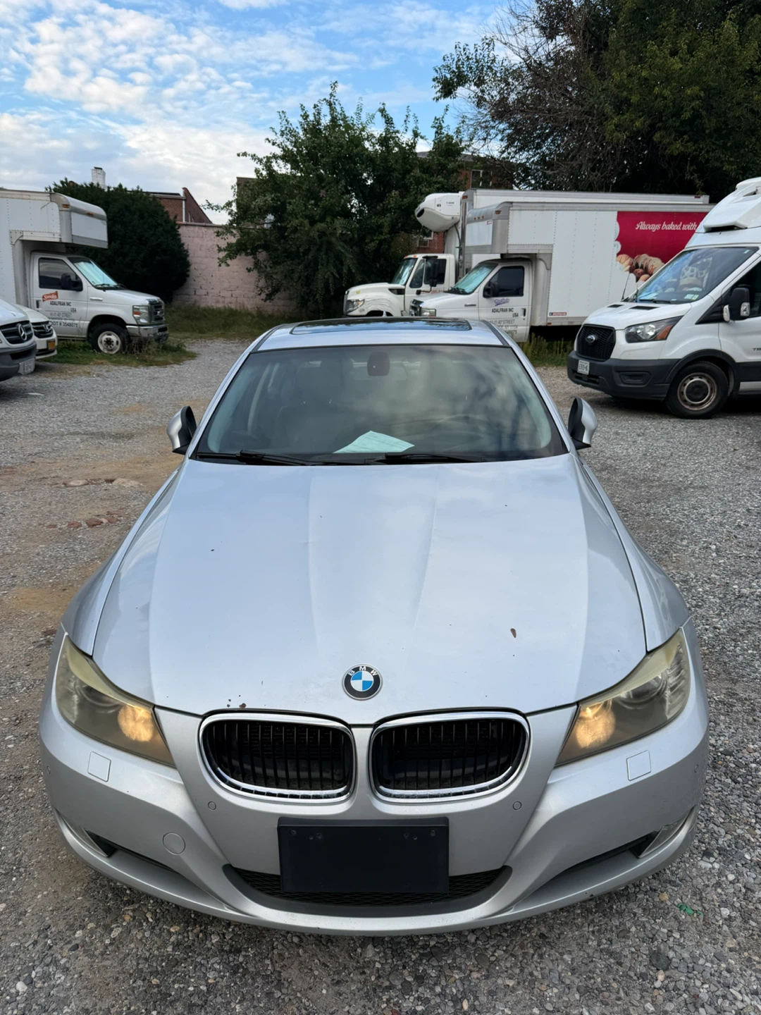 Silver BMW 328i Sedan - photo 3