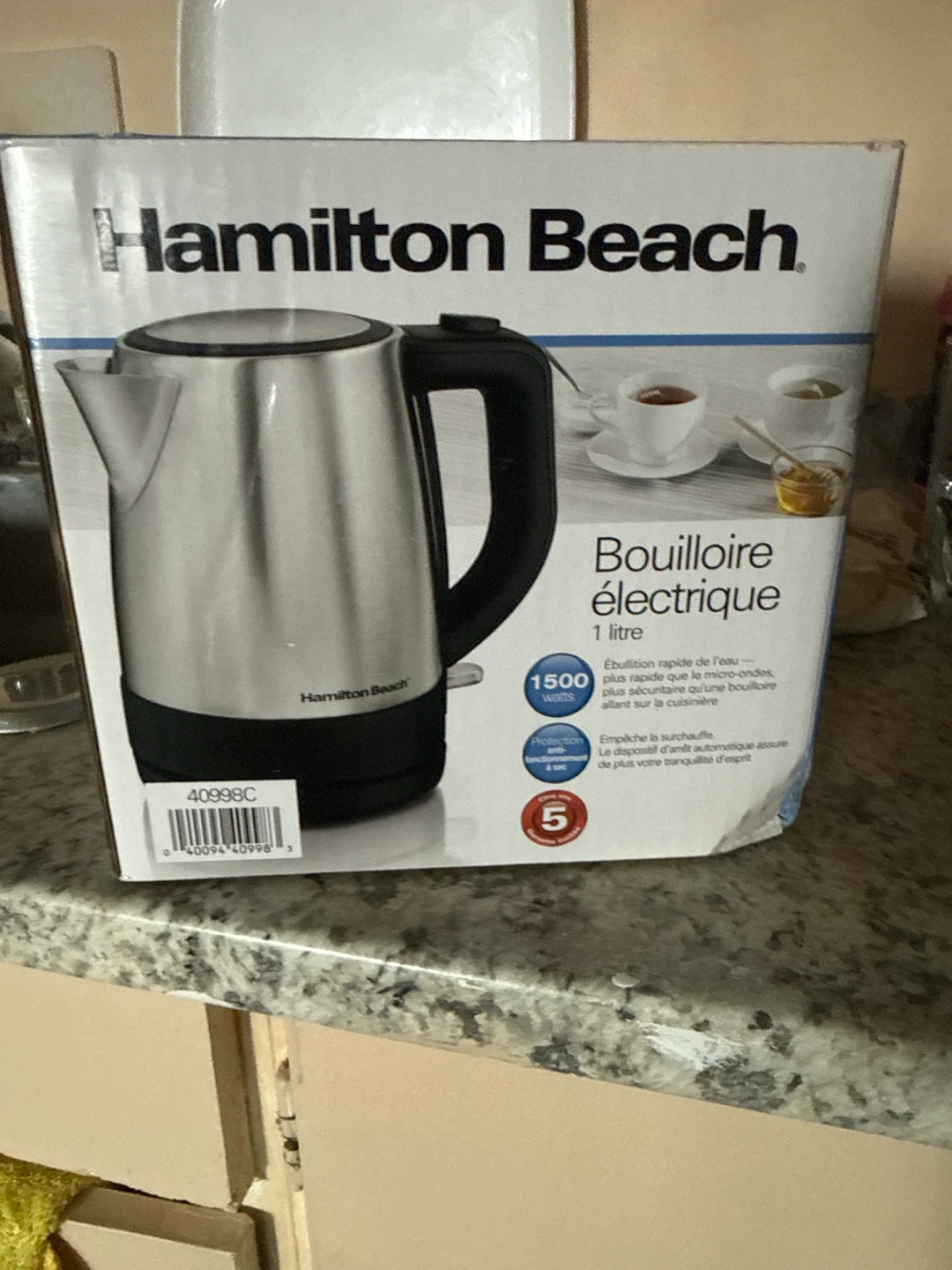 Hamilton Beach 1 Litre Electric Kettle