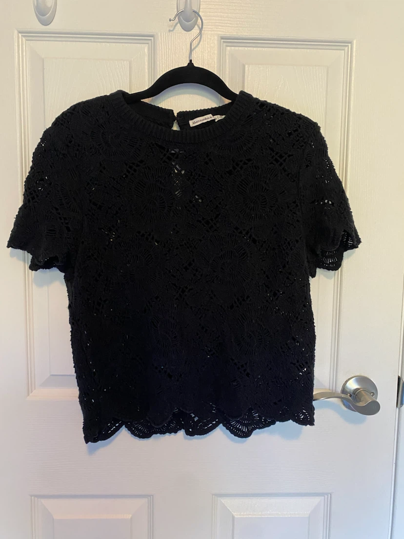 Abercrombie Crochet Shirt