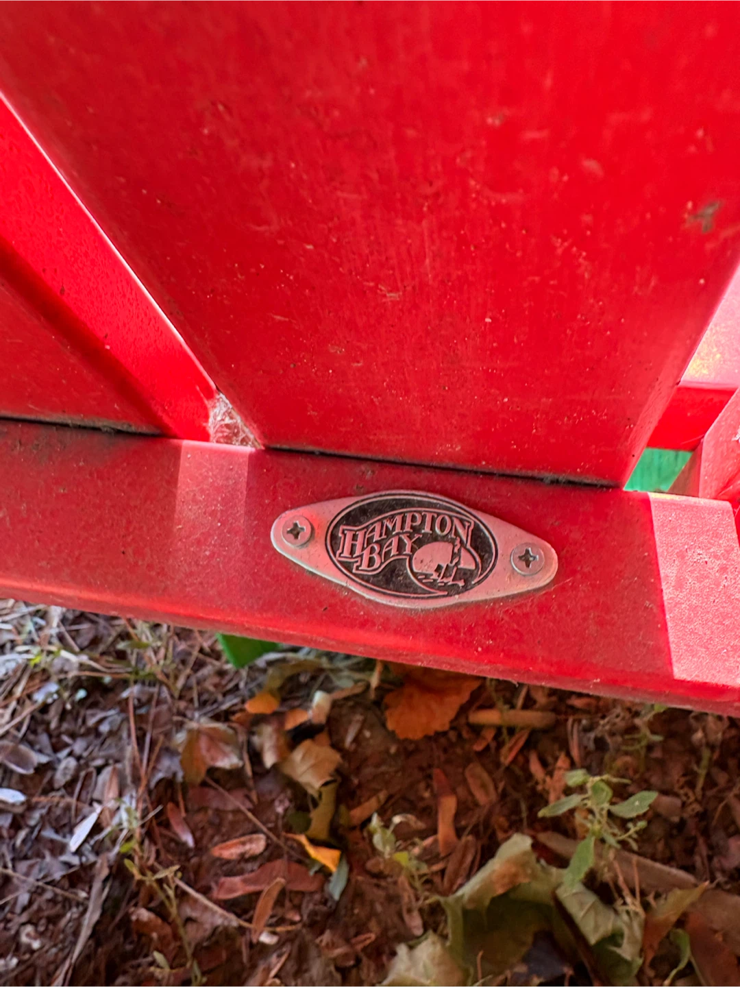Hampton Bay Red Adirondack Chair