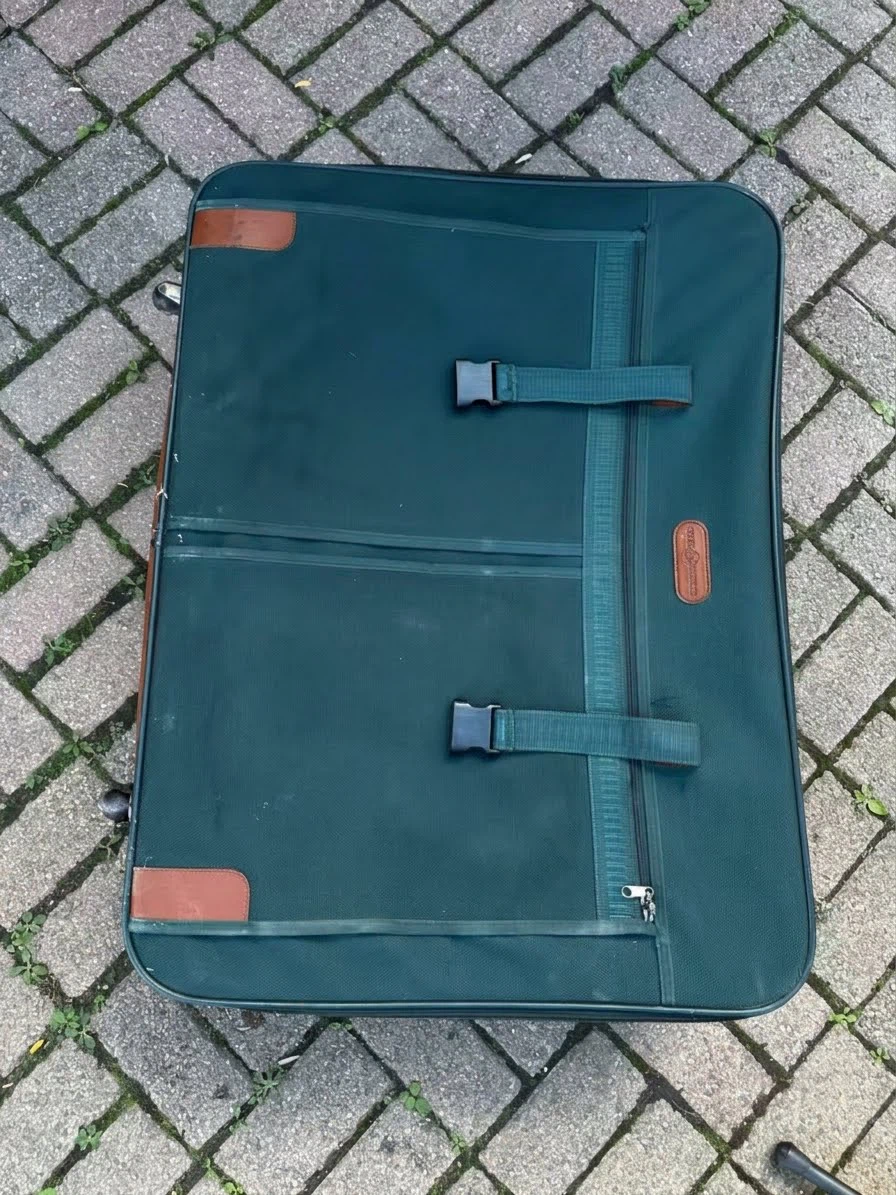 Forest Green Luggage Suitcase