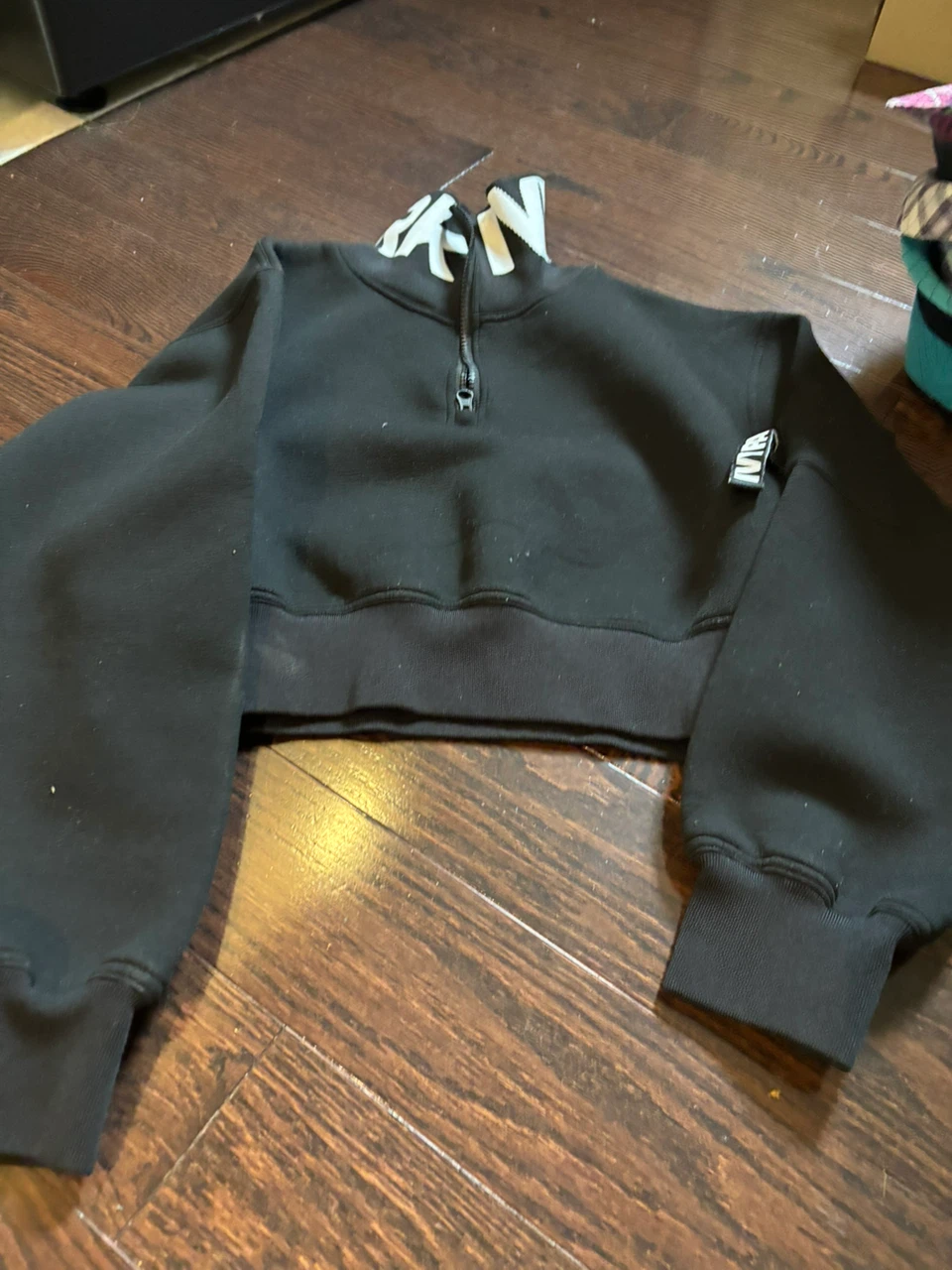 Ivy Park Quarter Zip Crop Sweater - photo 2