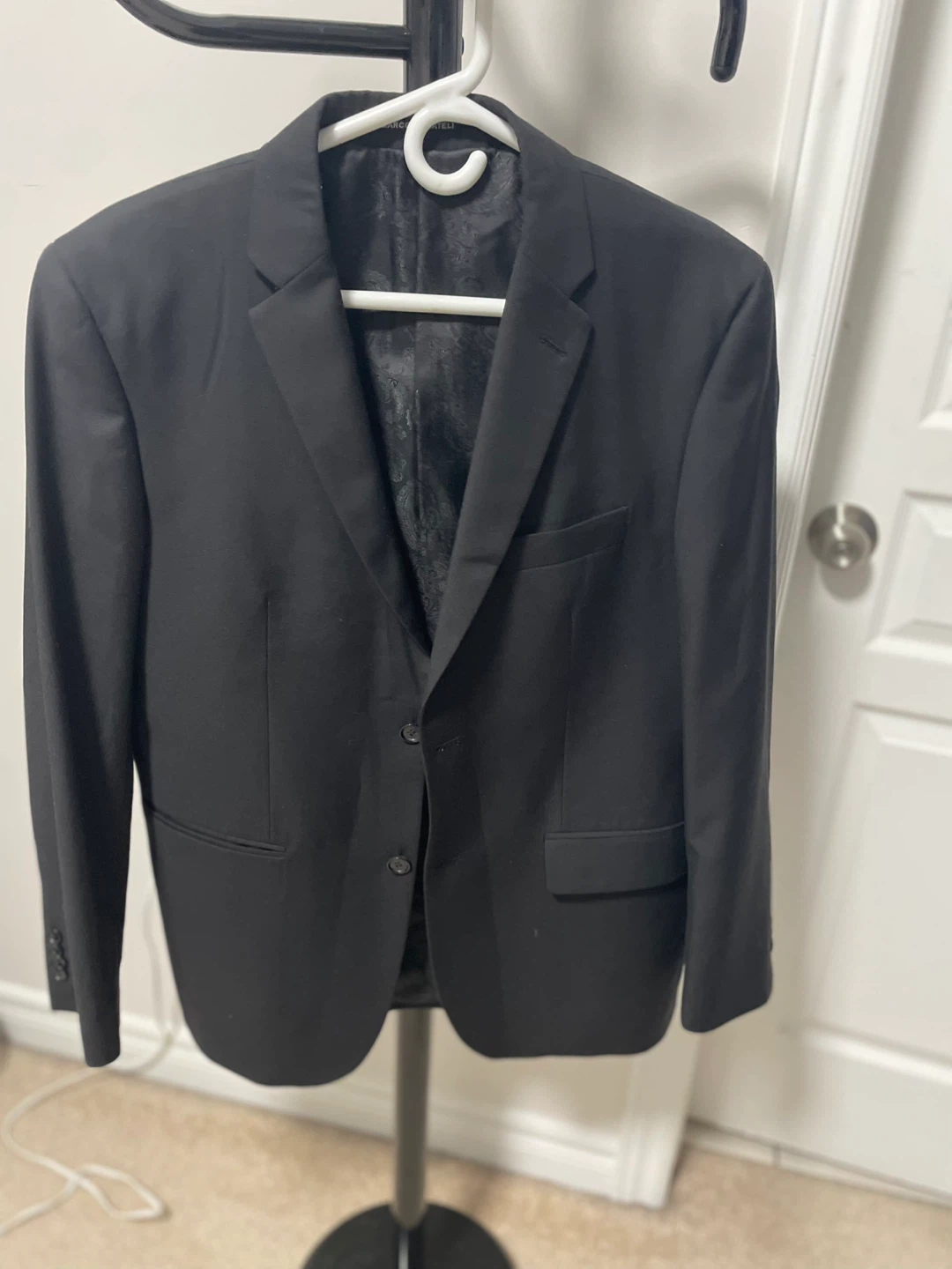 Marco Donateli Black Blazer men