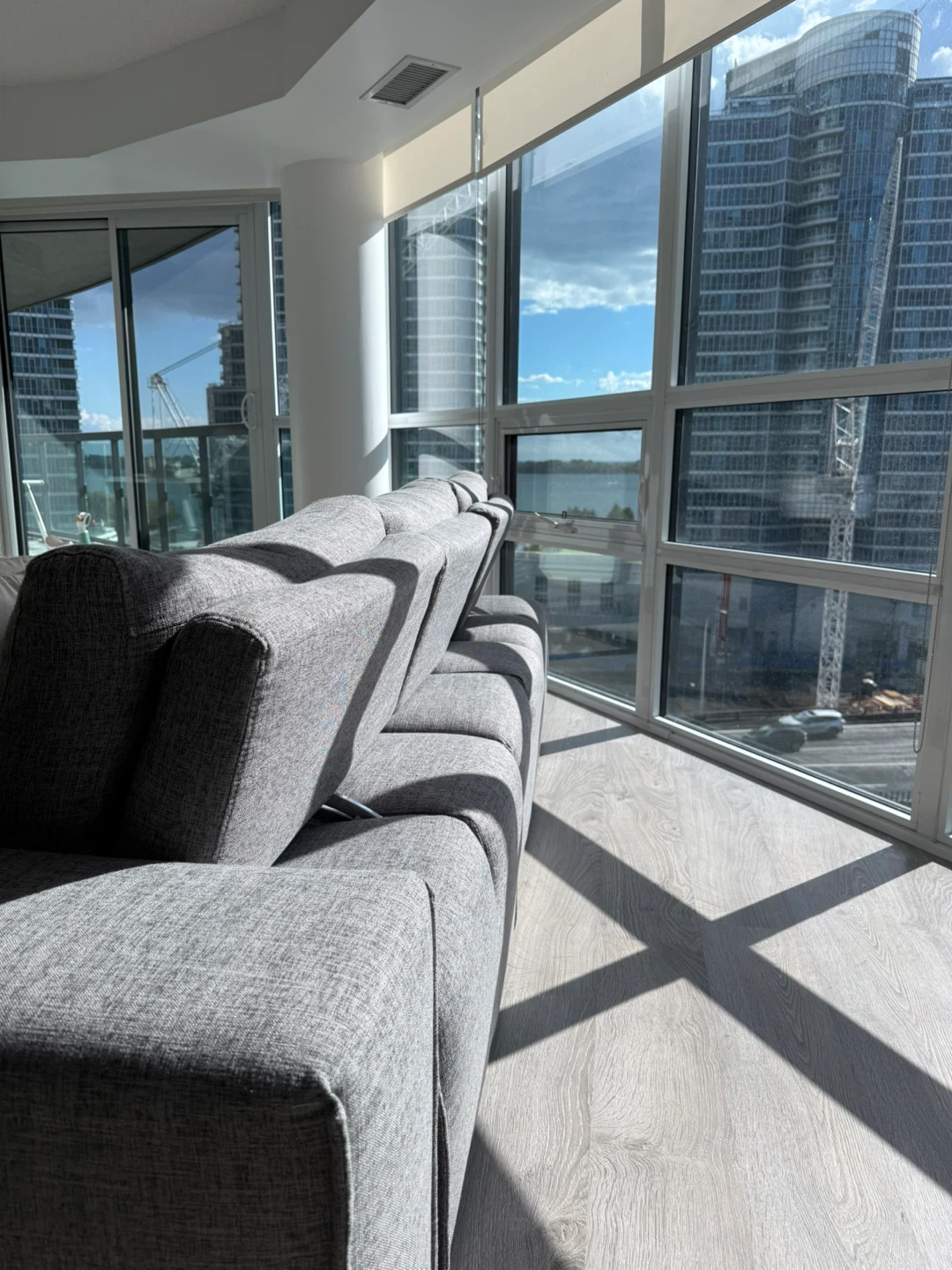 Grey Sectional with Chaise – Purchased from The Brick - photo 2