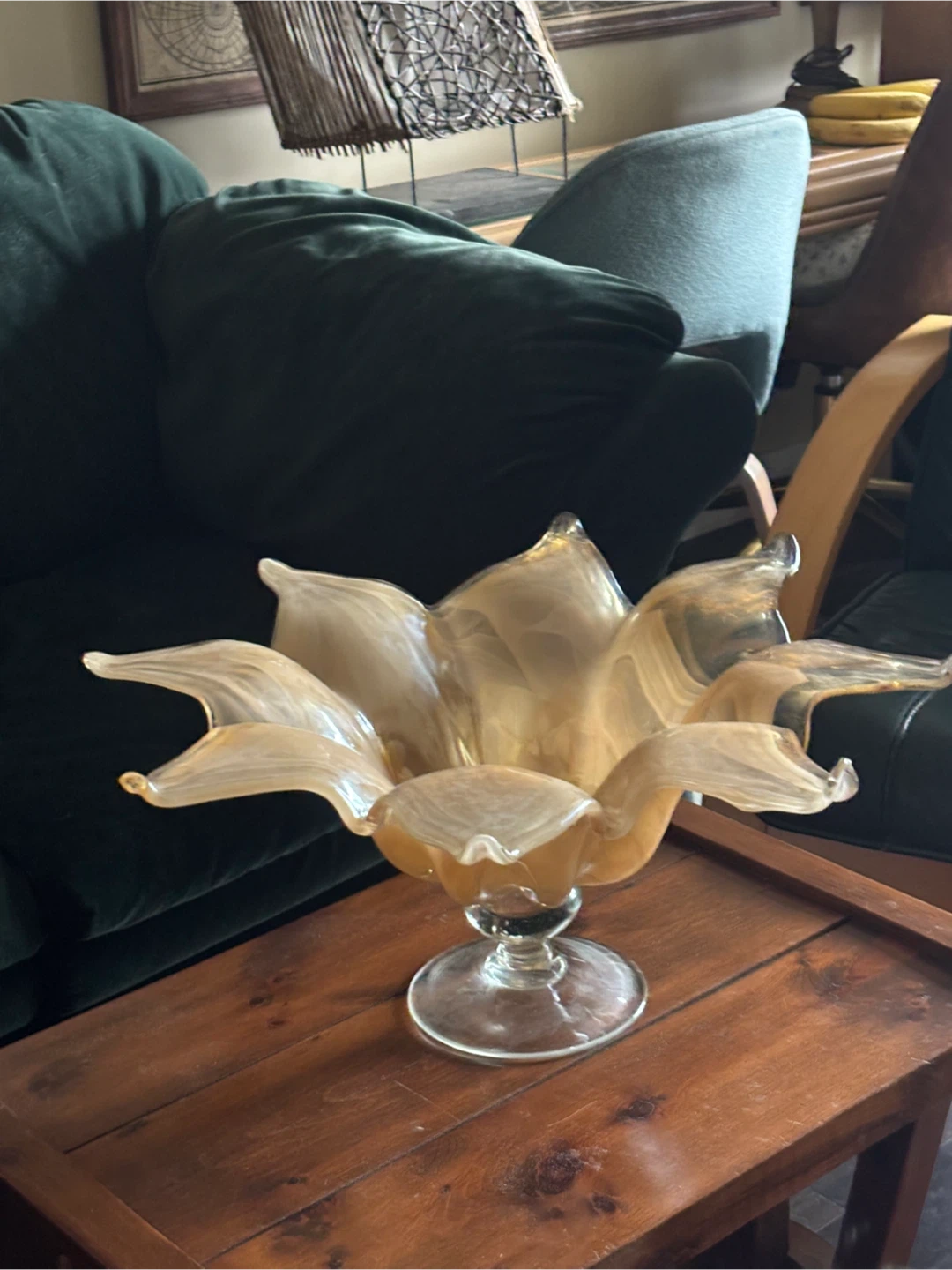 Murano Glass Flower Vase - photo 3