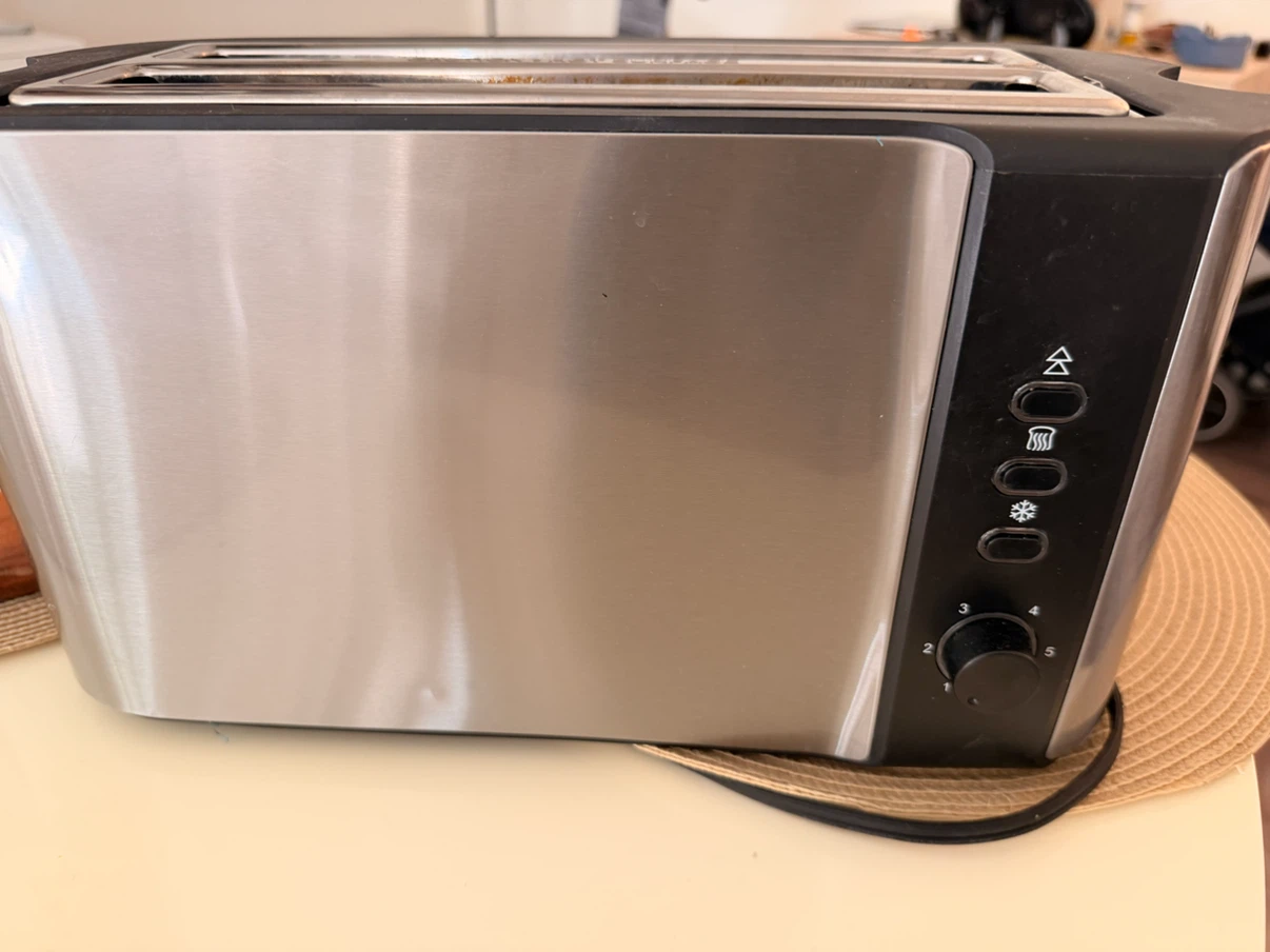 Stainless Steel 2-Slot Toaster