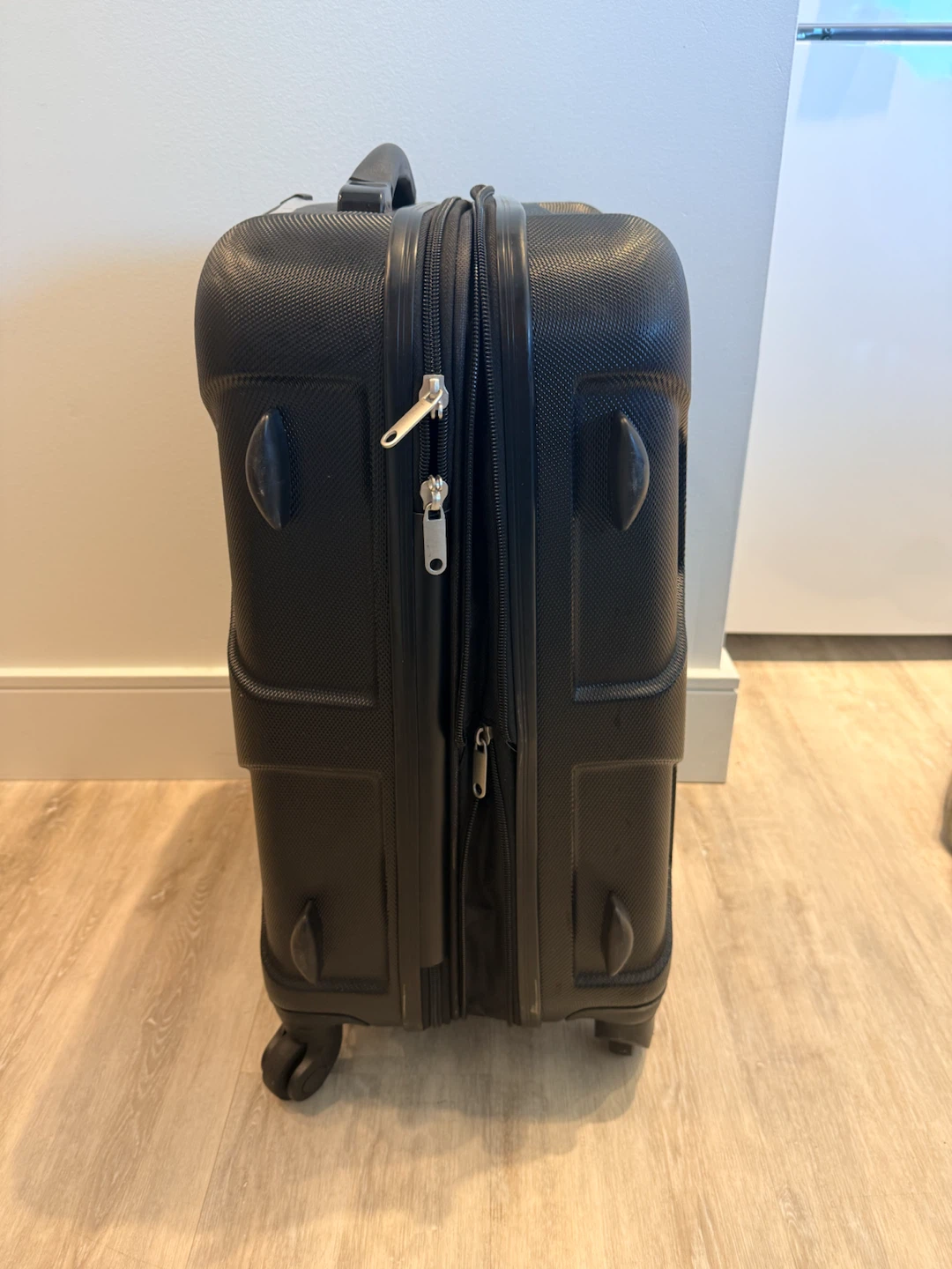 Outbound Black Hard-Shell Carry-On Suitcase - photo 3