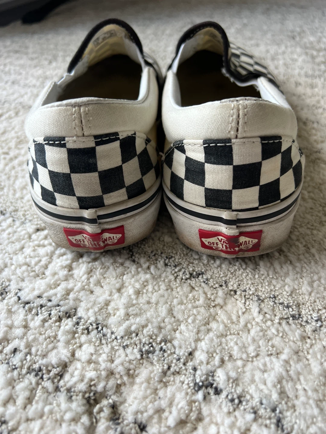 Checkered Vans size 8.5W/7M - photo 3