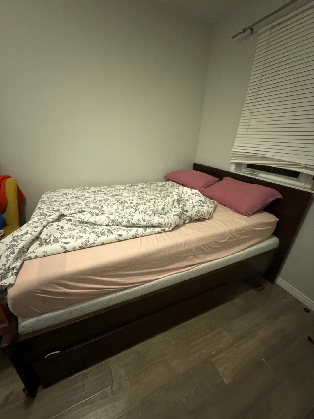 Ikea Full size Bed Frame with Storage