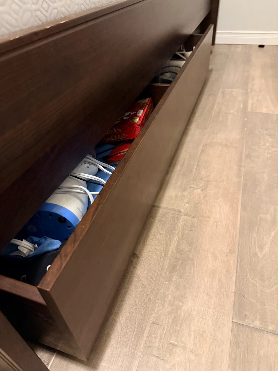 Ikea Full size Bed Frame with Storage - photo 2