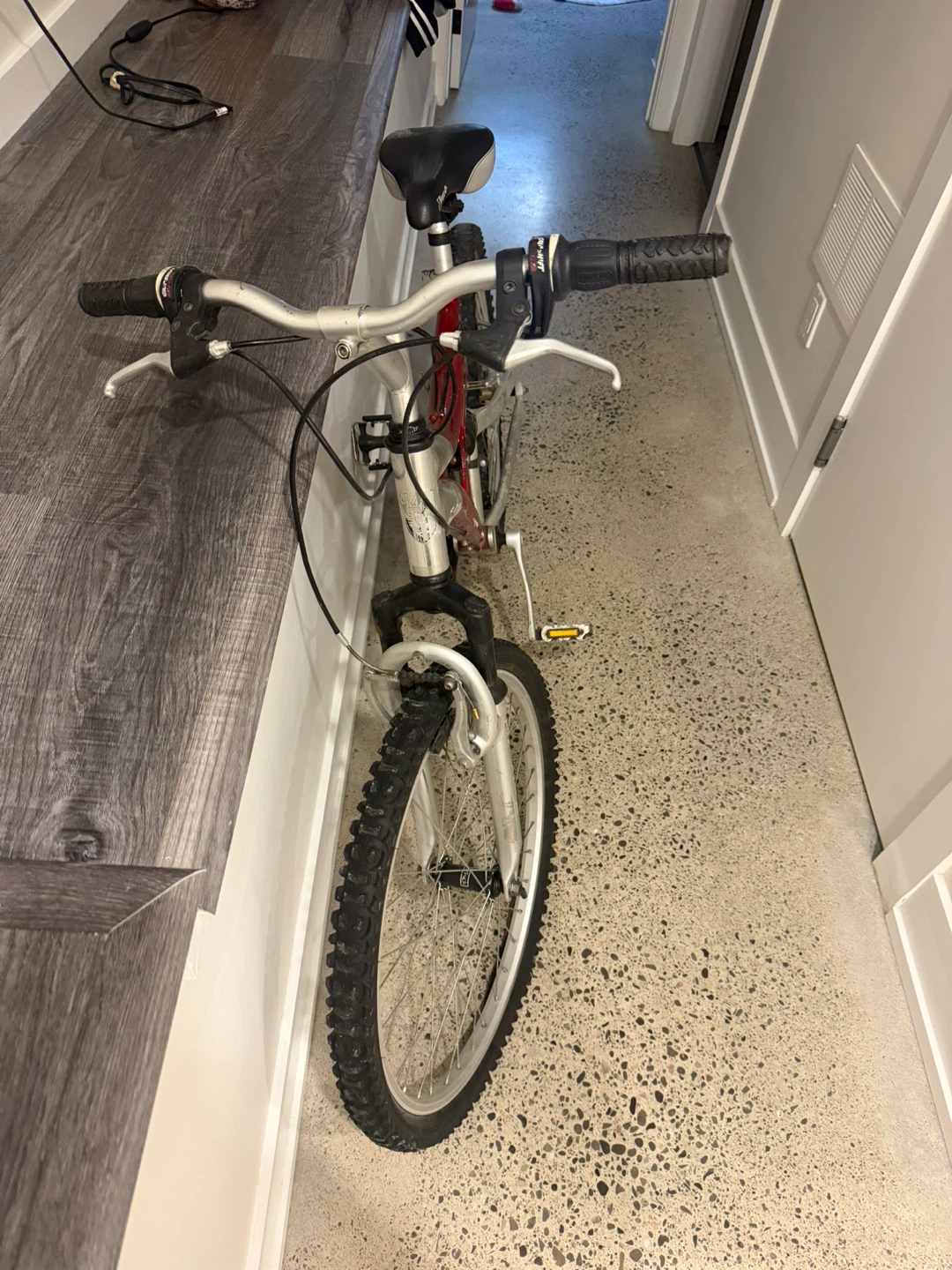 Red and Silver Mountain Bike - Youth - photo 2