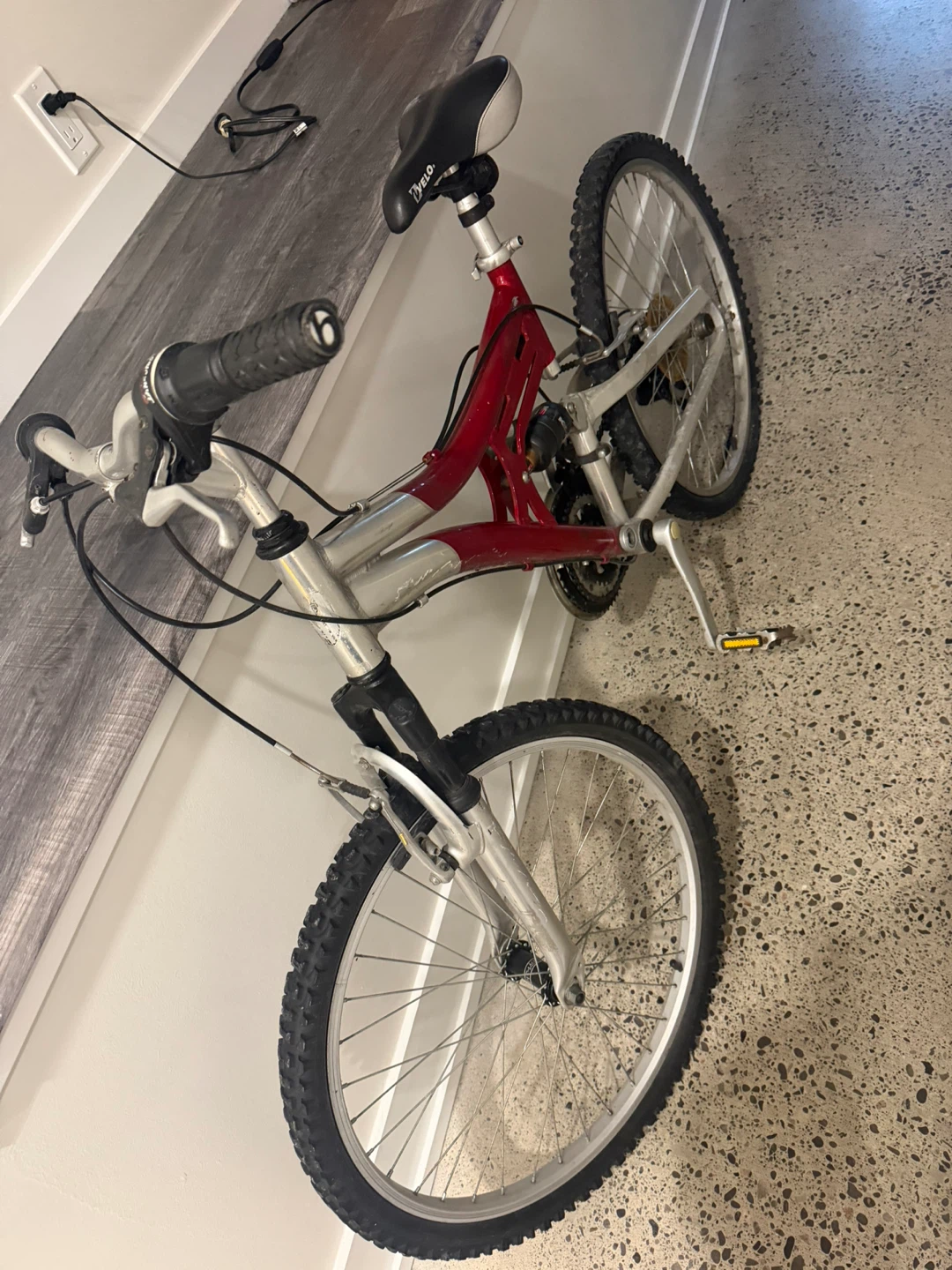 Red and Silver Mountain Bike - Youth - photo 3