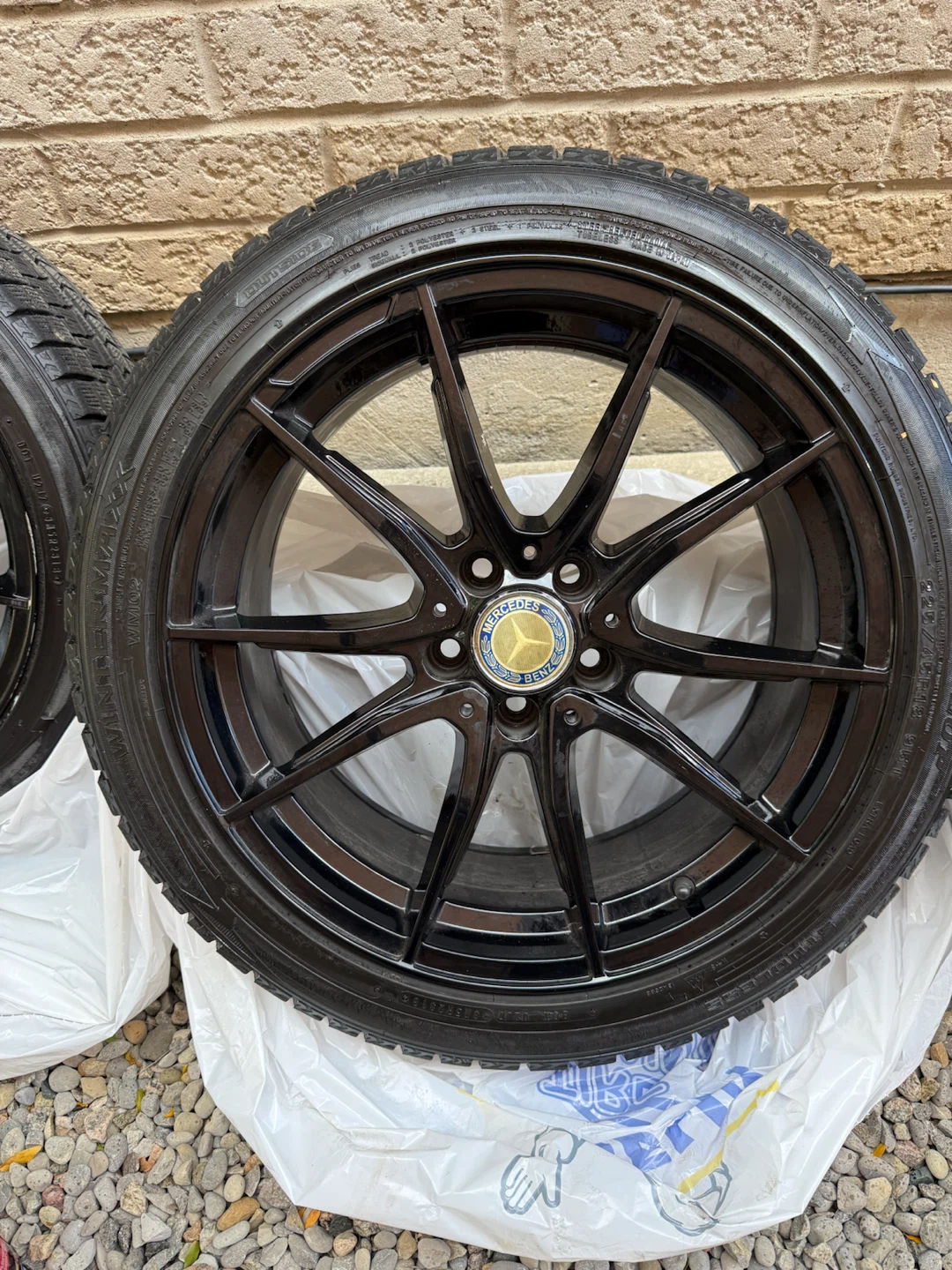 Dunlop Winter Maxx 2 Tires with 18-inch Black Wheels - photo 5