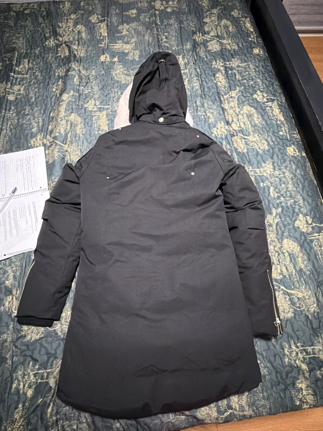 Moose Knuckles Down Filled Parka - Black - photo 5