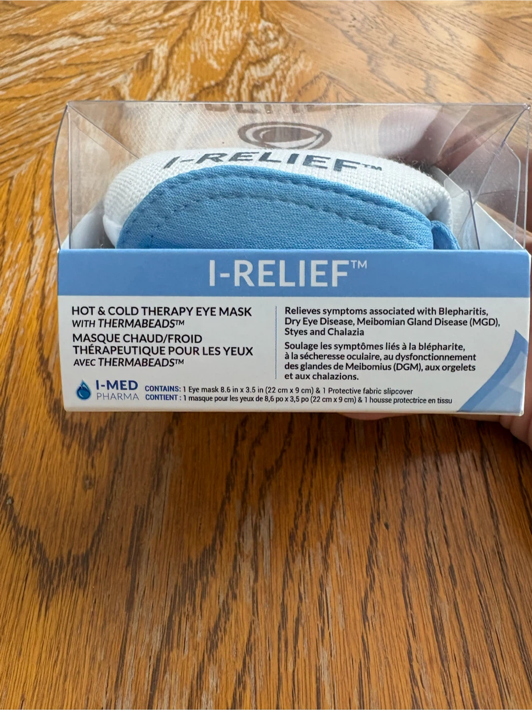 I-RELIEF Hot & Cold Therapy Eye Mask - photo 2